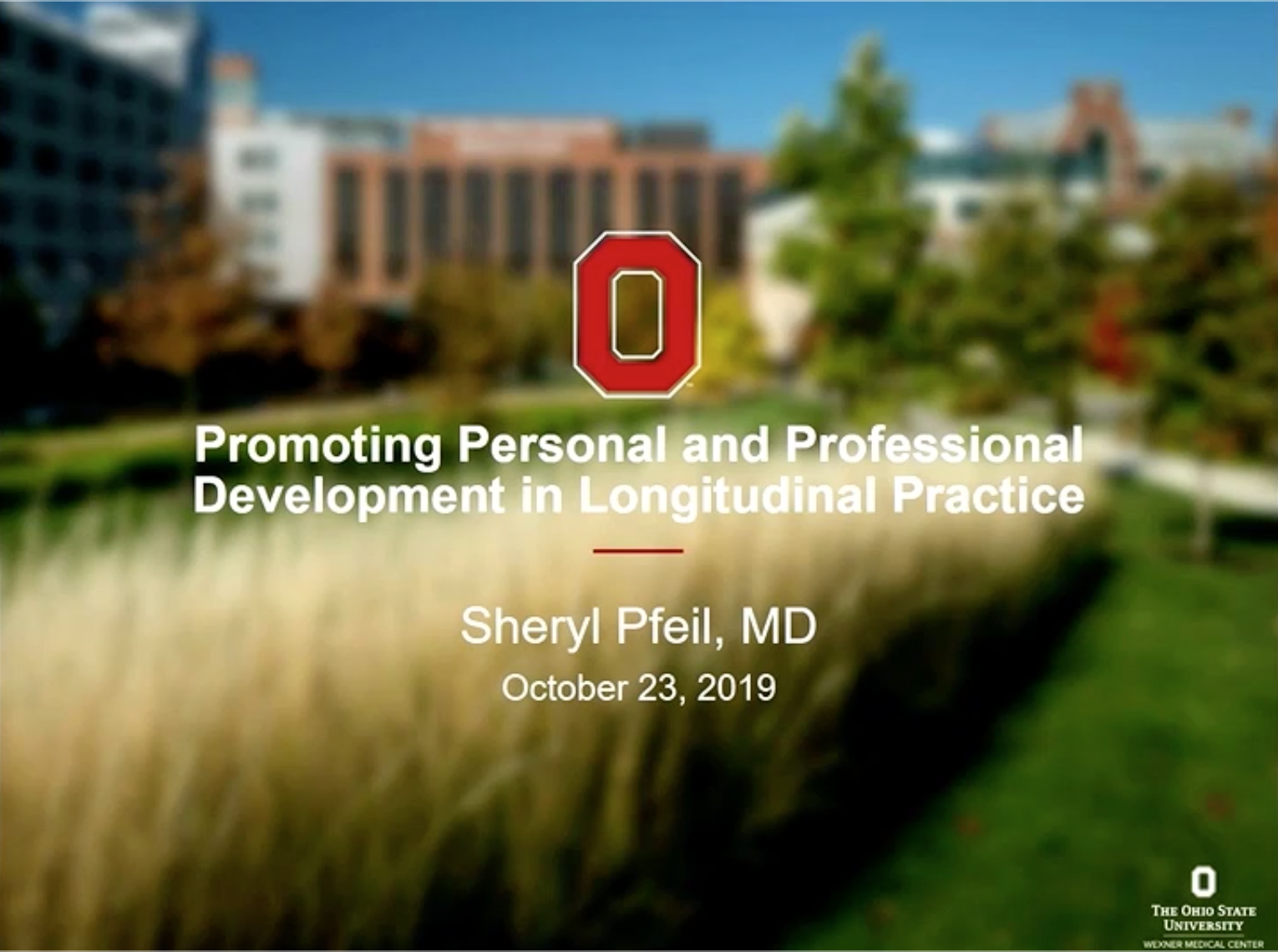 Personal & Professional Development- Introduction into the 8th Competency